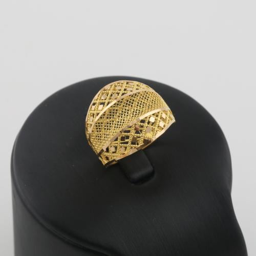 خاتم ذهب ثراثي جميل - عيار 21