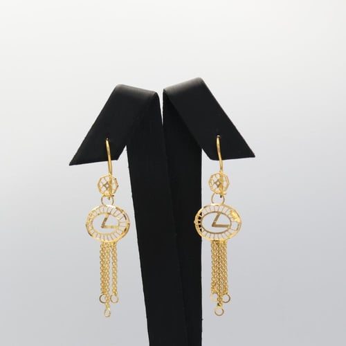 حلق ذهب لكزس lexus - عيار 21