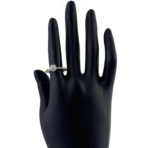 خاتم ذهب تصميم الماس من تشكيلة أكسترا - عيار 18