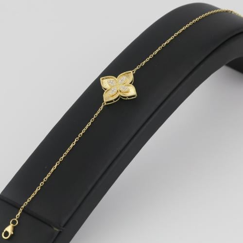 اسوارة ذهب زهرة الربيع - عيار 18