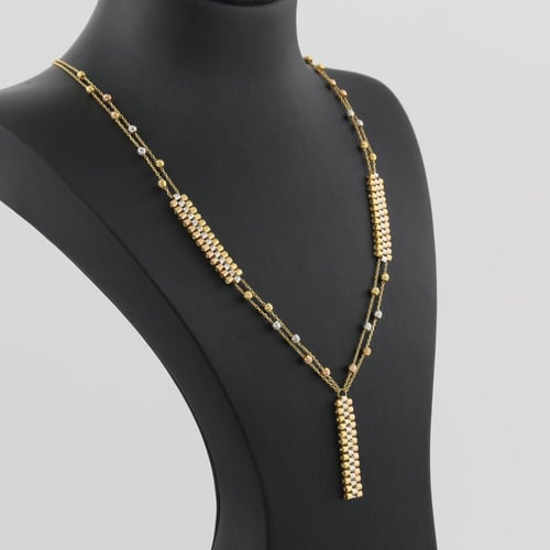 عقد ذهب سويسري - عيار 18