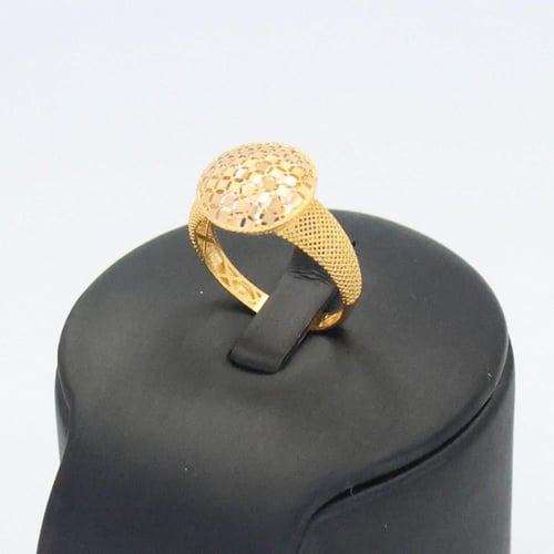 خاتم ذهب شيل - عيار 21