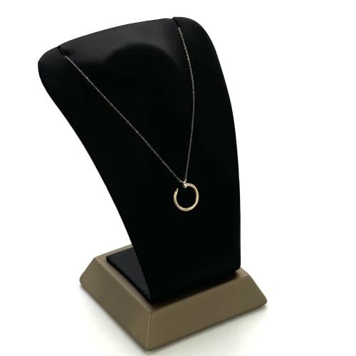 عقد ذهب المسمار - عيار 18