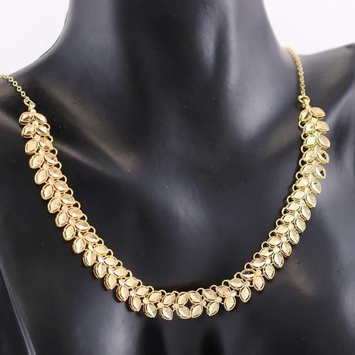 طقم ذهب غضن الزيتون - عيار 21