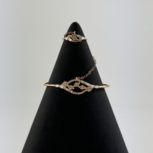 كف ذهب اطفال - عيار 18