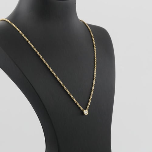 نصف طقم ذهب مبروم - عيار 18