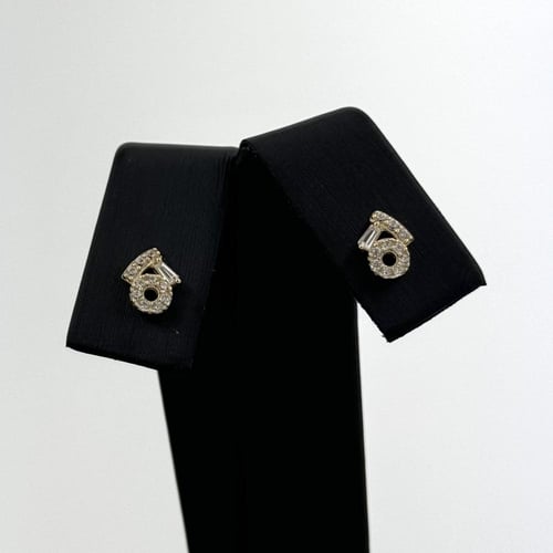 طقم ذهب اطفال تصميم الماس - عيار 18