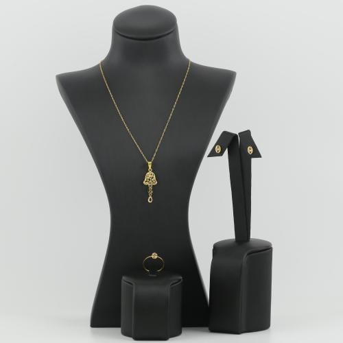 نصف طقم ذهب سناب الذهب الصافي - عيار 21