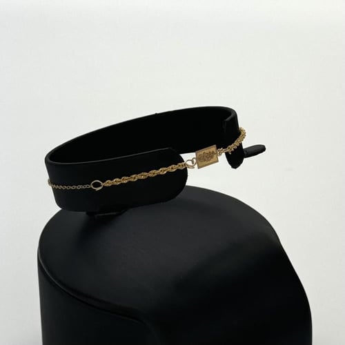 طقم ذهب الفن الزهري - عيار 21