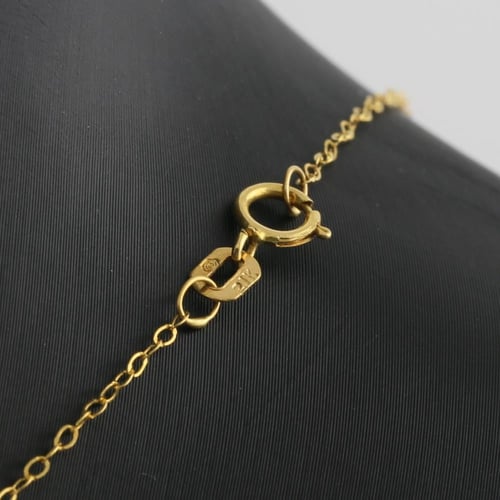 عقد ذهب حرف D - عيار 21