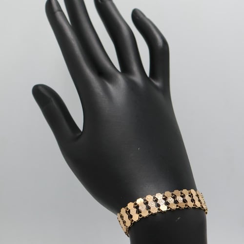 اسوارة ذهب ايطالي ثلاثي - عيار 21