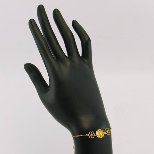 اسوارة ذهب ازهار - عيار 21