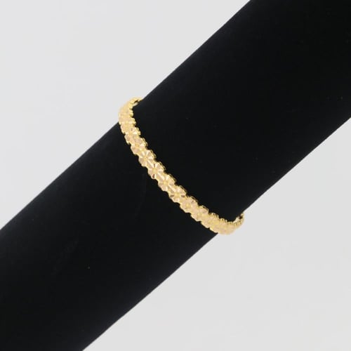 غوايش ذهب اطفال ورود عيار 21 - 13 سم