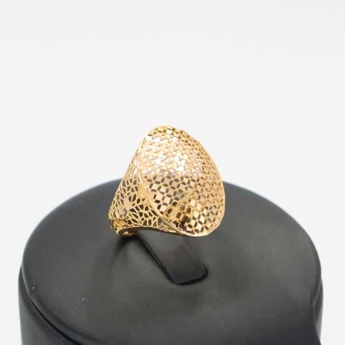 خاتم ذهب صدف الذهب الصافي - عيار 21