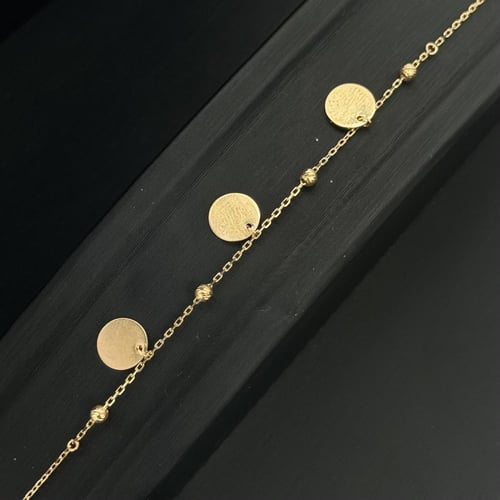 طقم ذهب كرات صغيره - عيار18