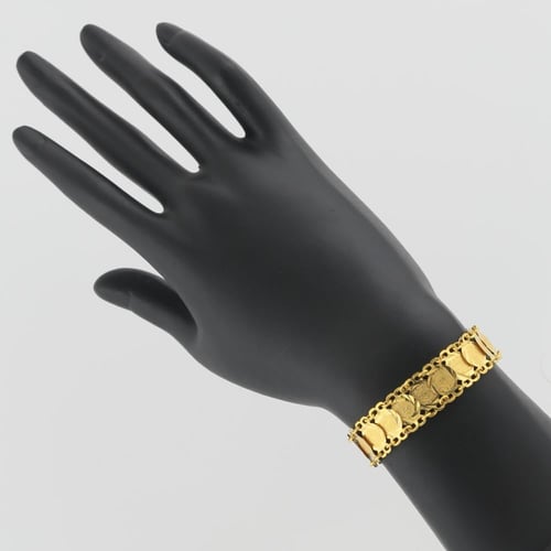 اسوارة ذهب جنيهات سعودي - عيار 21