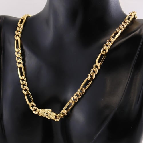 عقد ذهب موناكو الايطالي الاصلي - عيار 21