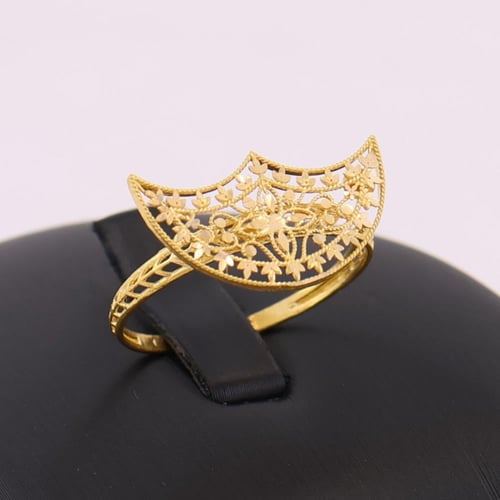 طقم ذهب الشراع مع ازهار مطعم بجنيهات - عيار 21