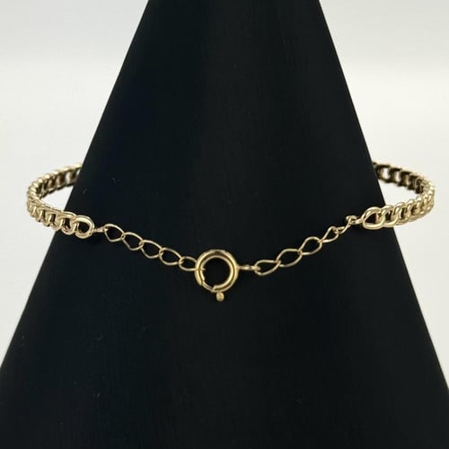 اسوارة ذهب اطفال تصميم الماس - عيار 18