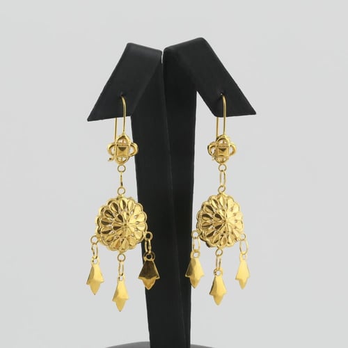 طقم ذهب كرسي جابر - عيار 21