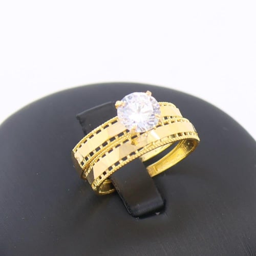 خاتم ذهب توينز نيو فاشيون عيار 21