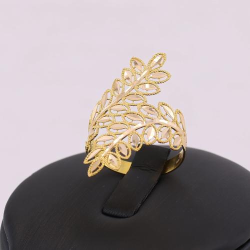 خاتم ذهب غصن الزيتون عيار 21