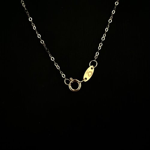 عقد ذهب ناعم سداسي - عيار 18