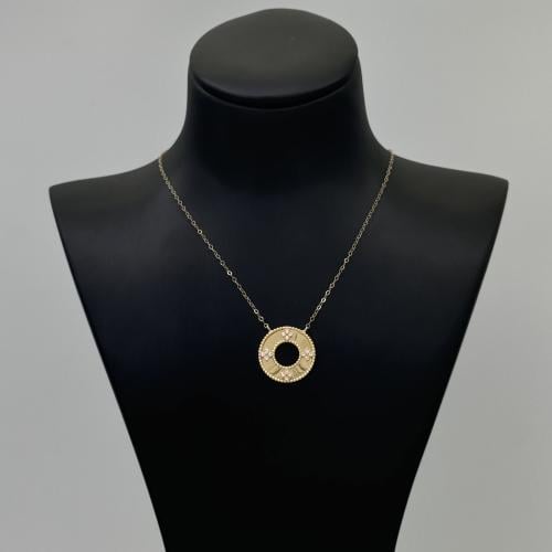 عقد ذهب دائري فاخر - عيار18