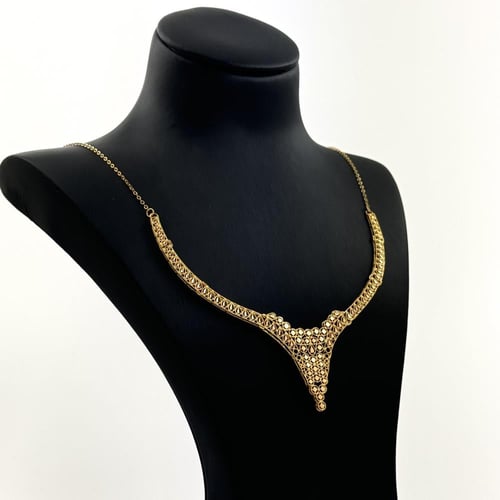 طقم ذهب غصن الزيتون جديد - عيار 21