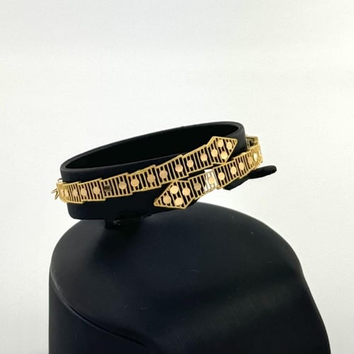 سوارة وختام ذهب دق اسهم - عيار 21