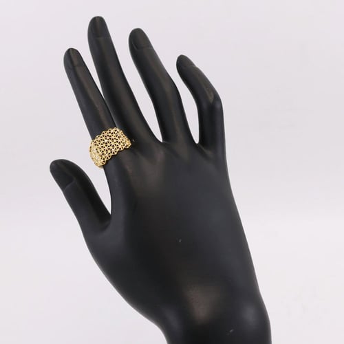 خاتم ذهب خالص عريض – عيار 21