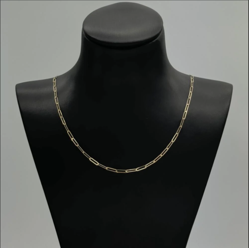 عقد ذهب جنزير كلاسيكية - عيار 18