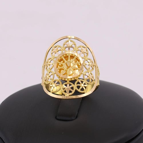 خاتم ذهب رودير عيار 21