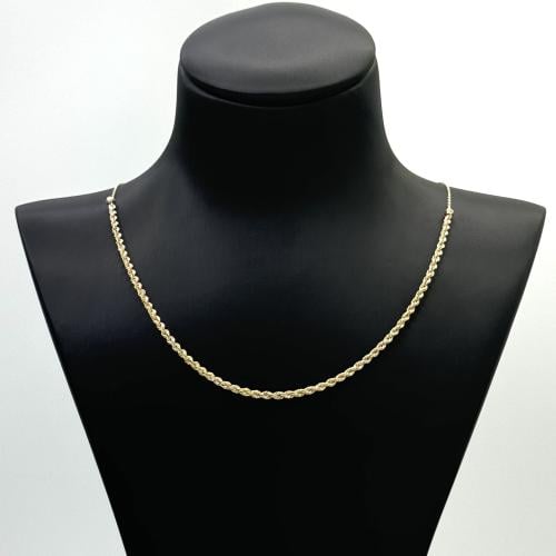 عقد ذهب مبروم - عيار 18