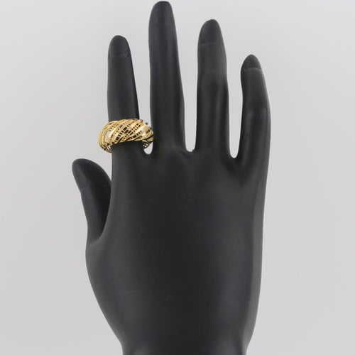 خاتم ذهب بتصميم راقي - عيار 21