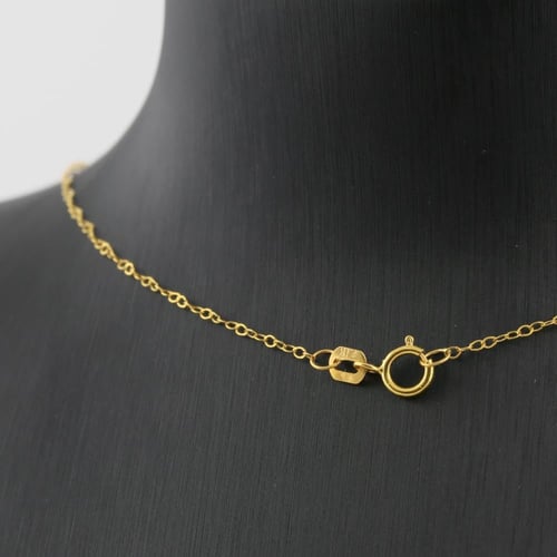 نصف طقم ذهب طراز عصري - عيار 21