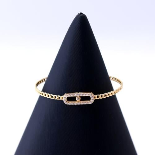 اسوارة ذهب اطفال مسايكا - عيار 18