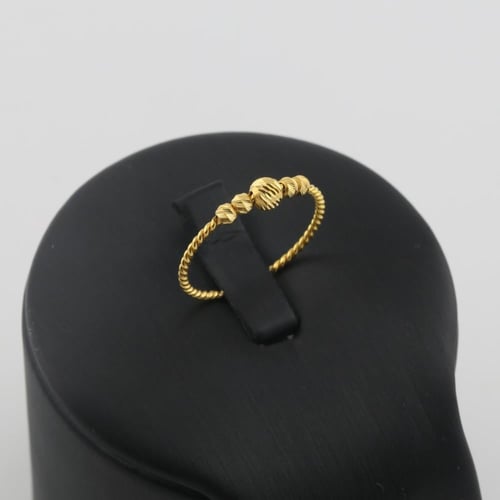 طقم ذهب مبروم دورين - عيار 21