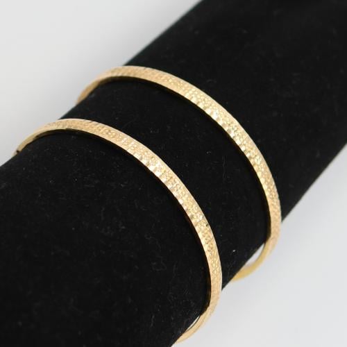 غوايش ذهب اطفال عريض - 16 سم