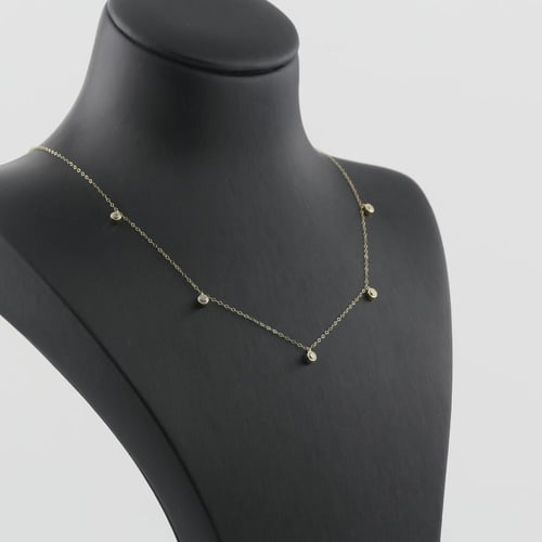 عقد ذهب ناعم بسيط - عيار 18