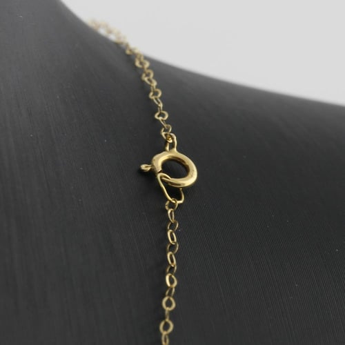 عقد ذهب تصميم حلاقات حصري - عيار 18