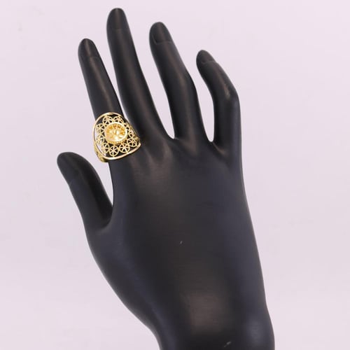 خاتم ذهب رودير عيار 21