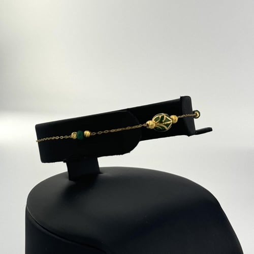 طقم ذهب بألوان زاهية ولمسات فاخرة - عيار 21