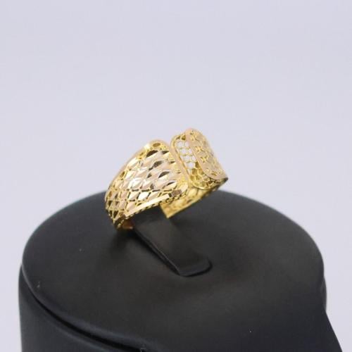 خاتم ذهب خالص اناقة تدوم - عيار 21