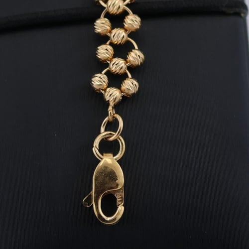 اسوارة ذهب الفخامة و الابداع عيار 21