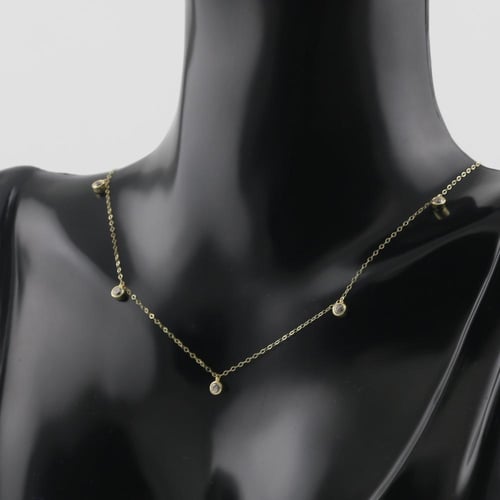 عقد ذهب ناعم بسيط - عيار 18