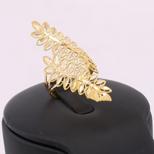 خاتم ذهب السنبلة عيار 21