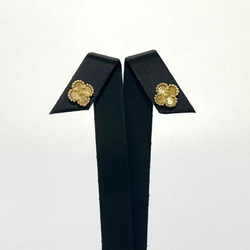 حلق ذهب فلاور سوبر - عيار 18