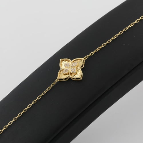 اسوارة ذهب زهرة رائعة - عيار 18