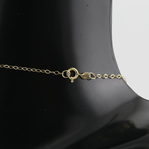 طقم ذهب اطفال زهرة بقصات تصميم الماس ولون الميناء...